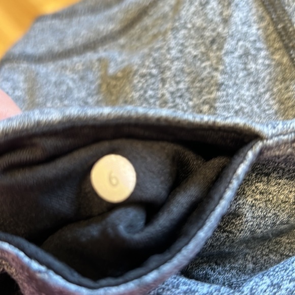 Lululemon Motivate Pant Size‎ 6 Heathered Speckled Black / Black - Picture 6 of 7